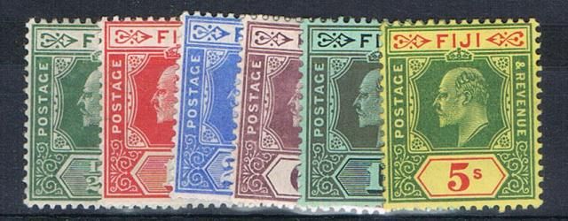 Image of Fiji SG 118/23 MM British Commonwealth Stamp